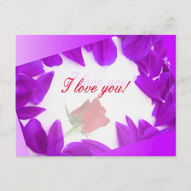 I love you! - postcards (Front)