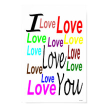 I Love You Poster