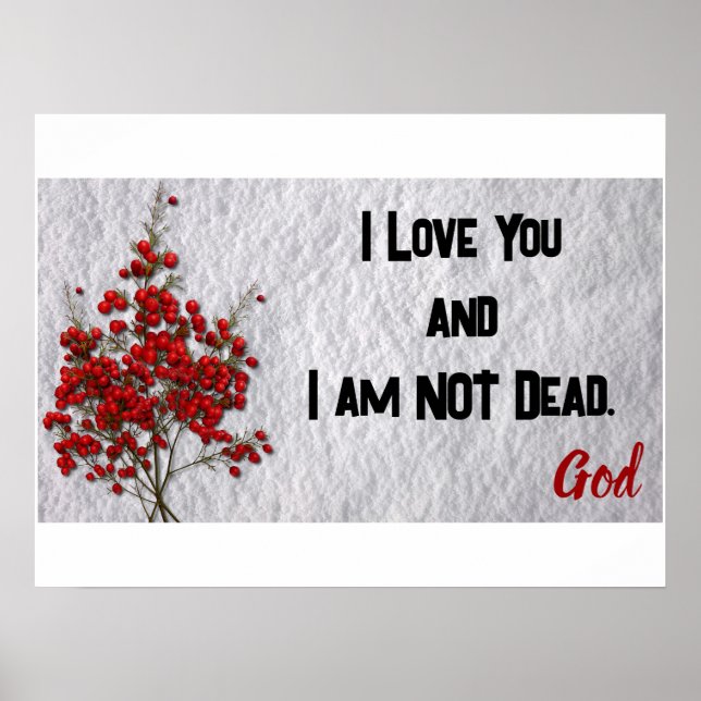 I Love YOU Poster (Front)
