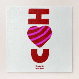 I Love You Puzzle 50.8 cm x 50.8 cm