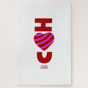 I Love You Puzzle 50.8 cm x 76.2 cm