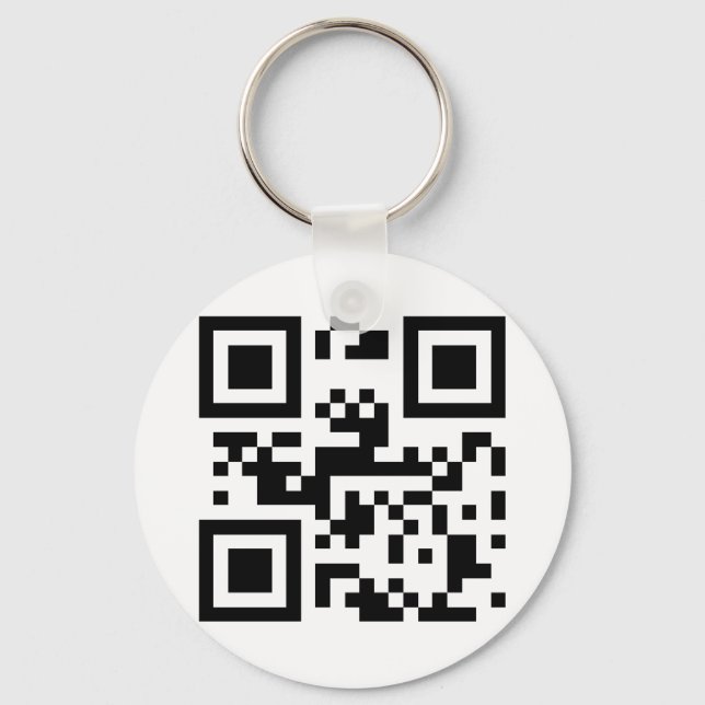 I Love You - QR Code Keychain (Front)