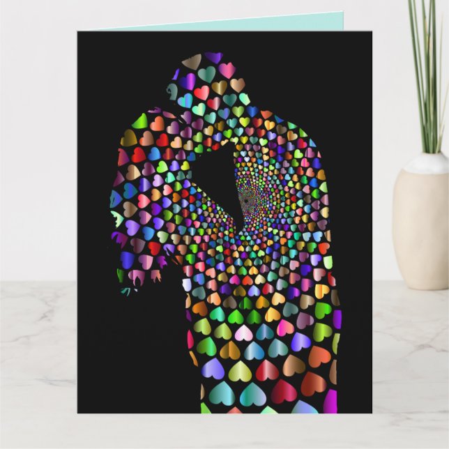 I LOVE YOU ROMANTIC ANYTIME GREETING CARDS (Front)