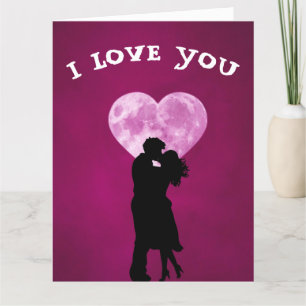 I LOVE YOU ROMANTIC GREETING CARD