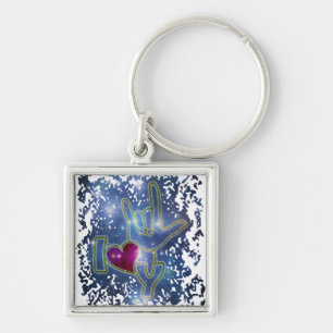 I LOVE YOU / sign language Keychain