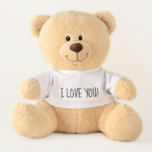 i love you simple modern design customize