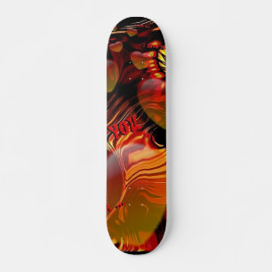 I love You Skateboard