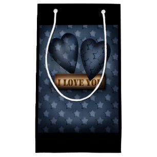 I love you small gift bag