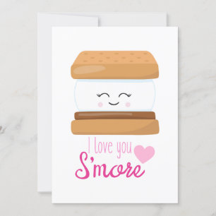 I Love You Smore Invitation