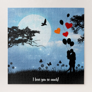 I Love You So Much Jigsaw Puzzle