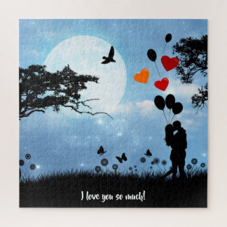 I Love You So Much Jigsaw Puzzle