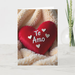I Love You Te Amo Card