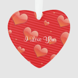I Love You template Ornament