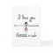 I love you this much card