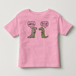 I Love You THIS Much (T-Rex) Toddler T-shirt