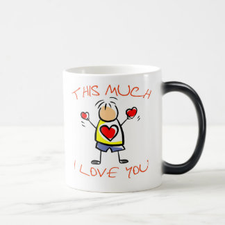 I Love You This Much v1 Magic Mug