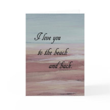 I Love You to the Beach and Back