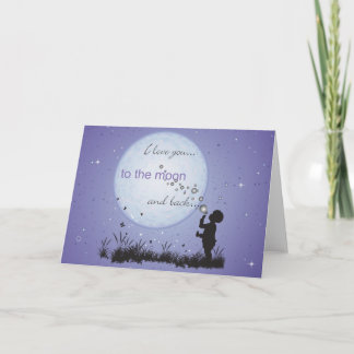 I Love You to the Moon and Back-Cards Postcards