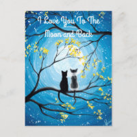 I Love You To The Moon and Back Cat