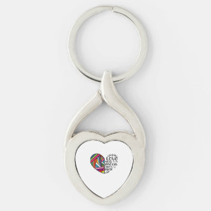 I Love You To The Moon And Back Classic Look Desig Keychain