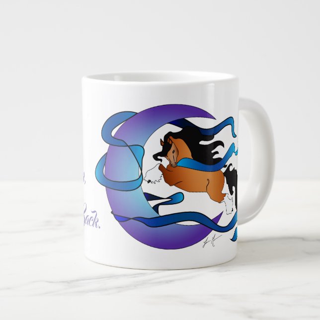 I love you to the Moon and Back Gypsy Mug (Front Right)