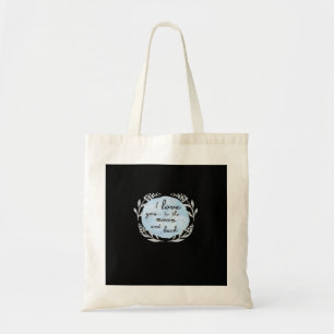 I Love You To The Moon And Back Heartfelt Design Tote Bag