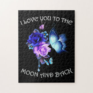 I love you to the moon and back jigsaw puzzle