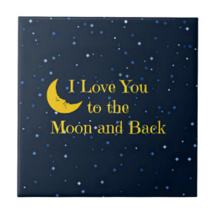 I Love You to the Moon and Back, Man in the Moon Tile