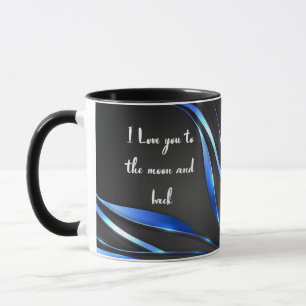 I love you to the moon and back mug