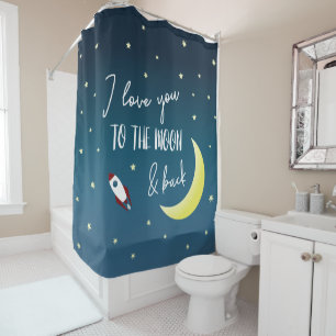 I love you to the moon and back Name Outer Space