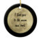 I love you to the moon and back ornament