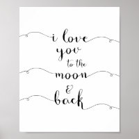 I love you to the moon and back