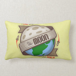 I Love You To The Moon And Back - Throw Pillow