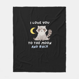 I Love You To The Moon And Back Timeless Classic S Fleece Blanket