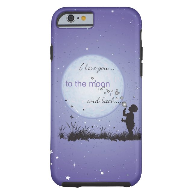 I Love You to the Moon and Back-Unique Gifts Case-Mate iPhone Case (Back)