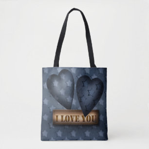 I love you tote bag