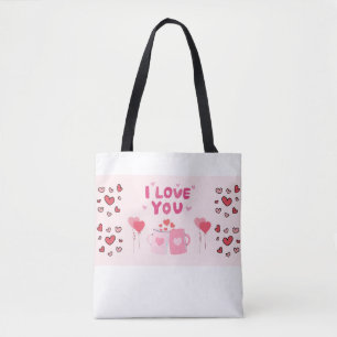 I Love You Tote Bag