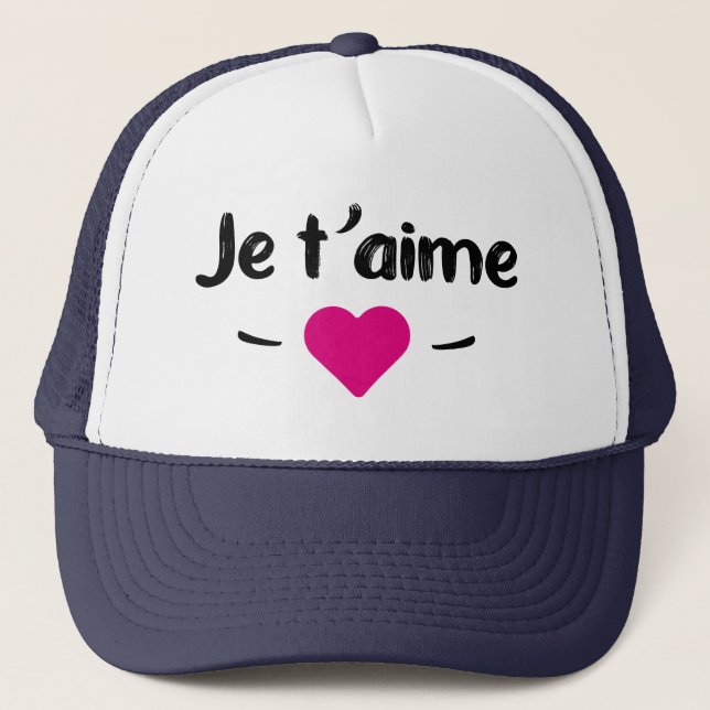 I love you trucker hat (Front)