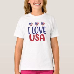 I Love You USA-65789 T-Shirt