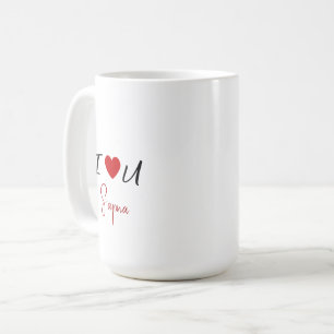 I love you Valentine’s Day Coffee Mug