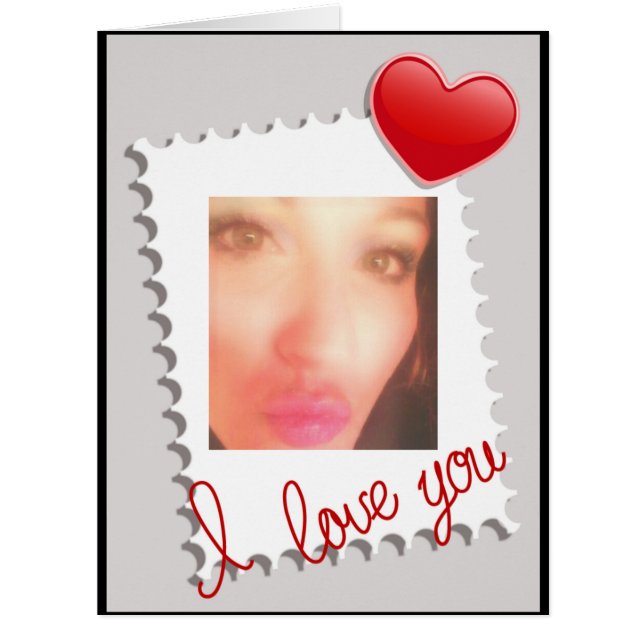 I love you Valentine's Day Photo (Front)
