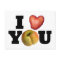 I LOVE YOU Valentine's Day Postcard 1