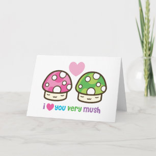 i love you very mush card