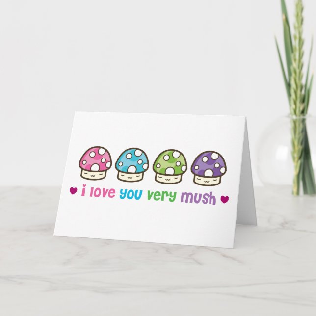 i love you very mush card (Front)