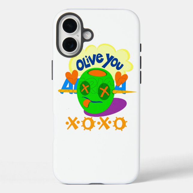 I Love You XOXO beautiful amazing Graphic text Art Case-Mate iPhone Case (Back)