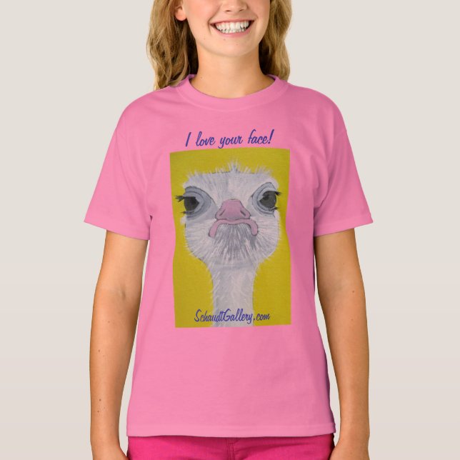 I love your face! T-Shirt (Front)