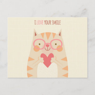I Love Your Smile Postcard