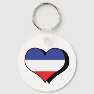 I Love Yugoslavia Keychain