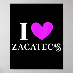 I love zacatecas mexico vacation  poster