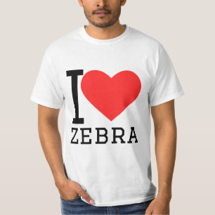 I love zebra T-Shirt